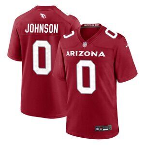 Mens Youths Kids Womens Will Johnson Red Stitched Jersey